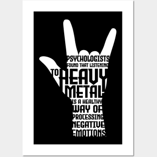 Heavy Metal Psychology Posters and Art